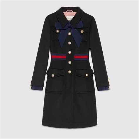 women gucci winter coat|gucci wool jackets for women.